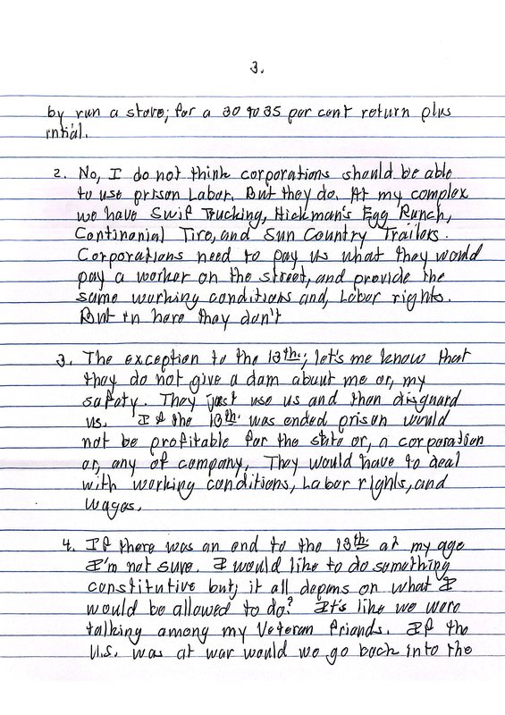 Letter page